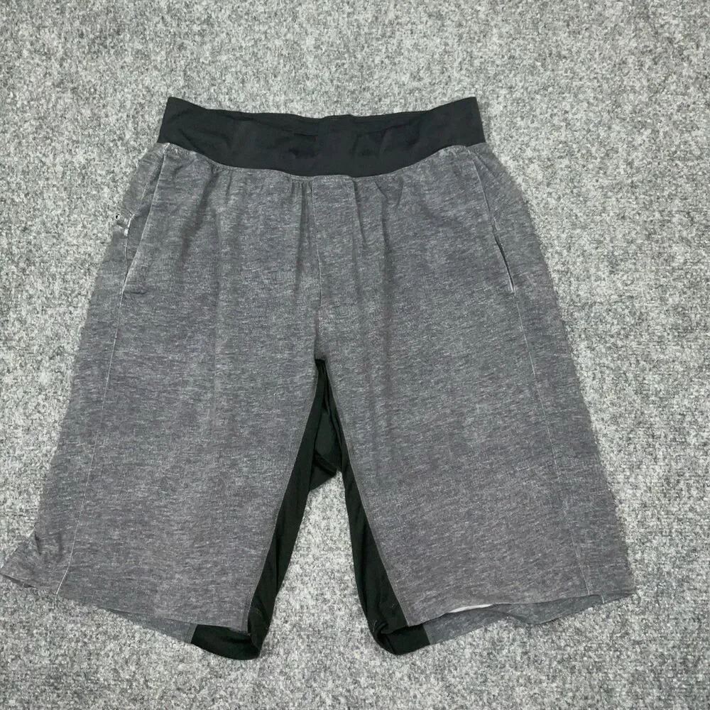 Lululemon Shorts Mens Size S Gray THE Short Casual Active Lounge